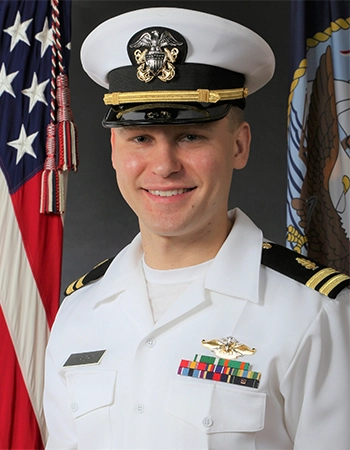 Orthodontist Daniel Wright In Naval Uniform