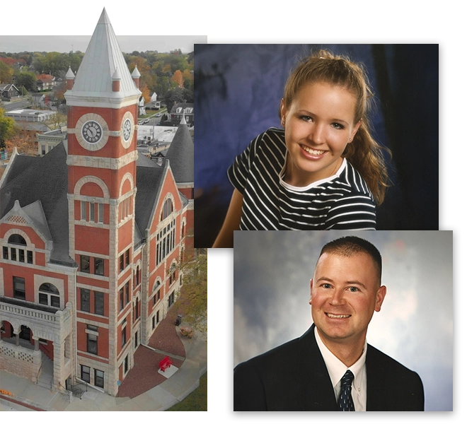 Downtown Building In Monroe WI And Happy Patients